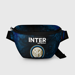 Поясная сумка INTER Pro Football Разводы, цвет: 3D-принт