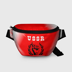 Поясная сумка USSR - КУЛАК Космос, цвет: 3D-принт
