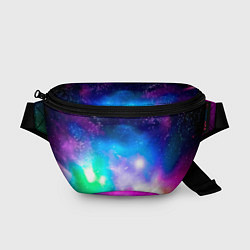 Поясная сумка Colorful Space Космос, цвет: 3D-принт