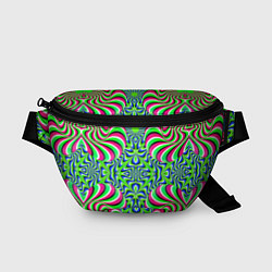 Поясная сумка Оптическая Иллюзия Движение Галлюцинаций, цвет: 3D-принт