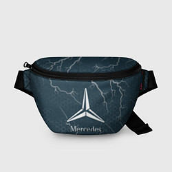 Поясная сумка MERCEDES - ЗВЕЗДА Молнии, цвет: 3D-принт