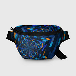 Поясная сумка Geometric pattern Fashion Vanguard, цвет: 3D-принт
