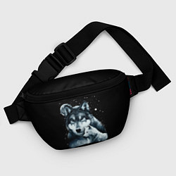 Поясная сумка Ночные Волки, цвет: 3D-принт — фото 2