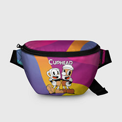 Поясная сумка Cuphead Show Чашечки, цвет: 3D-принт