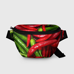 Поясная сумка Жгучие перцы, цвет: 3D-принт
