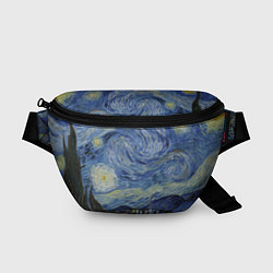 Поясная сумка Звездная ночь Ван Гога, цвет: 3D-принт