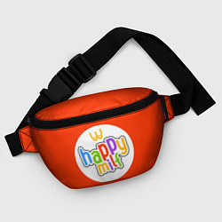 Поясная сумка HAPPY MILF, цвет: 3D-принт — фото 2