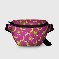 Поясная сумка Banana pattern Summer Color, цвет: 3D-принт