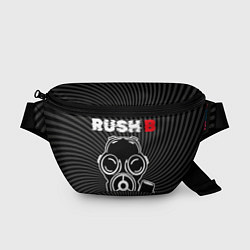 Поясная сумка RUSH B в противогазе, цвет: 3D-принт