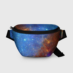 Поясная сумка Яркая вселенная, цвет: 3D-принт