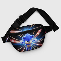 Поясная сумка Speed Sonic, цвет: 3D-принт — фото 2