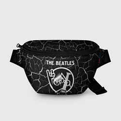 Поясная сумка The Beatles - КОТ - Трещины, цвет: 3D-принт