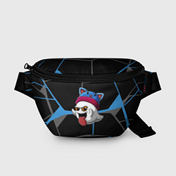 Поясная сумка Милое приведение в шапочке, цвет: 3D-принт