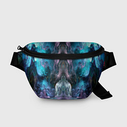 Поясная сумка Облака неонового цвета Neon colored clouds, цвет: 3D-принт