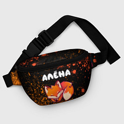 Поясная сумка Алёна ЛИСИЧКА Арт, цвет: 3D-принт — фото 2