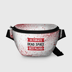Поясная сумка Dead Space: красные таблички Best Player и Ultimat, цвет: 3D-принт