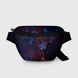 Поясная сумка Синие и Красные Коралловые Рифы, цвет: 3D-принт