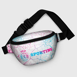 Поясная сумка Sporting Neon Gradient, цвет: 3D-принт — фото 2
