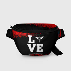 Поясная сумка The Last Of Us Love Классика, цвет: 3D-принт