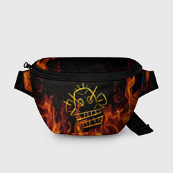 Поясная сумка ARCANE League Of Legends огонь, цвет: 3D-принт