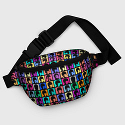 Поясная сумка Legendary popular music group, цвет: 3D-принт — фото 2