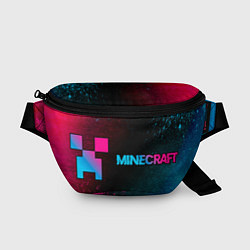 Поясная сумка Minecraft - Neon Gradient, цвет: 3D-принт