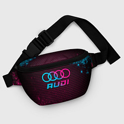 Поясная сумка Audi - neon gradient, цвет: 3D-принт — фото 2