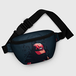 Поясная сумка Без лица и в кепке, цвет: 3D-принт — фото 2