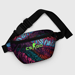 Поясная сумка CS GO - HYPERBEAST, цвет: 3D-принт — фото 2
