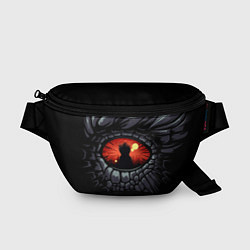 Поясная сумка Дом Дракона Глаз дракона с Железным Троном, цвет: 3D-принт