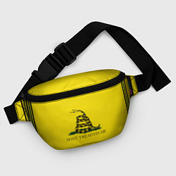 Поясная сумка Dont tread on me или Гадзденская змея, цвет: 3D-принт — фото 2