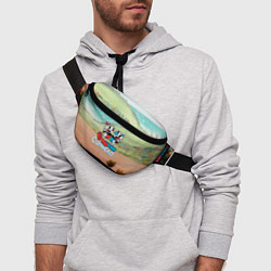 Поясная сумка Cuphead природа, цвет: 3D-принт — фото 2
