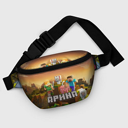 Поясная сумка Арина Minecraft, цвет: 3D-принт — фото 2