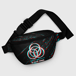 Поясная сумка Elden Ring в стиле glitch и баги графики на темном, цвет: 3D-принт — фото 2