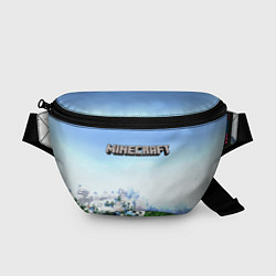 Поясная сумка Зимний пейзаж - Майнкрафт, цвет: 3D-принт