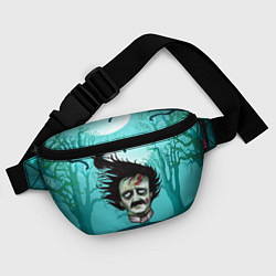 Поясная сумка Голова зомби, цвет: 3D-принт — фото 2