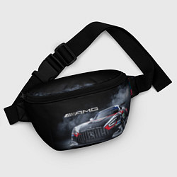 Поясная сумка Mercedes AMG - racing team - motorsport, цвет: 3D-принт — фото 2