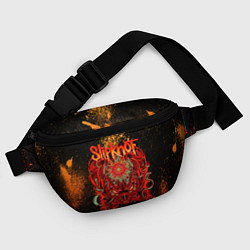 Поясная сумка Slipknot - red monster, цвет: 3D-принт — фото 2