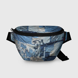Поясная сумка Cotton Rag - Patchwork -Tiger, цвет: 3D-принт