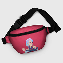 Поясная сумка Lucy: Cyberpunk, цвет: 3D-принт — фото 2