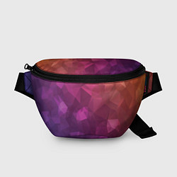Поясная сумка Разноцветные полигоны, цвет: 3D-принт