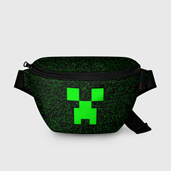 Поясная сумка Minecraft green squares, цвет: 3D-принт