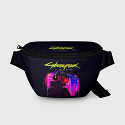 Поясная сумка Cyberpunk, robohacker, цвет: 3D-принт