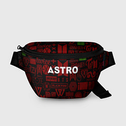 Поясная сумка Astro k-pop pattern, цвет: 3D-принт