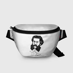 Поясная сумка Johann Baptist Strauss, цвет: 3D-принт