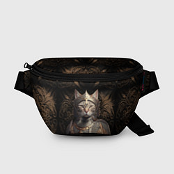 Поясная сумка Кот в доспехах, цвет: 3D-принт