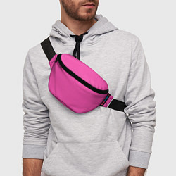 Поясная сумка Кислотный розовый, цвет: 3D-принт — фото 2