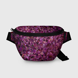 Поясная сумка Весенний оригами, цвет: 3D-принт