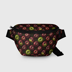 Поясная сумка Сочная текстура из яблок, цвет: 3D-принт