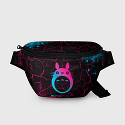 Поясная сумка Totoro - neon gradient, цвет: 3D-принт